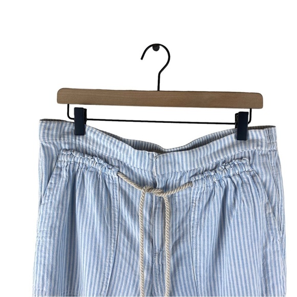 Anthropologie Seashore Striped Linen Pants - Picture 3 of 5